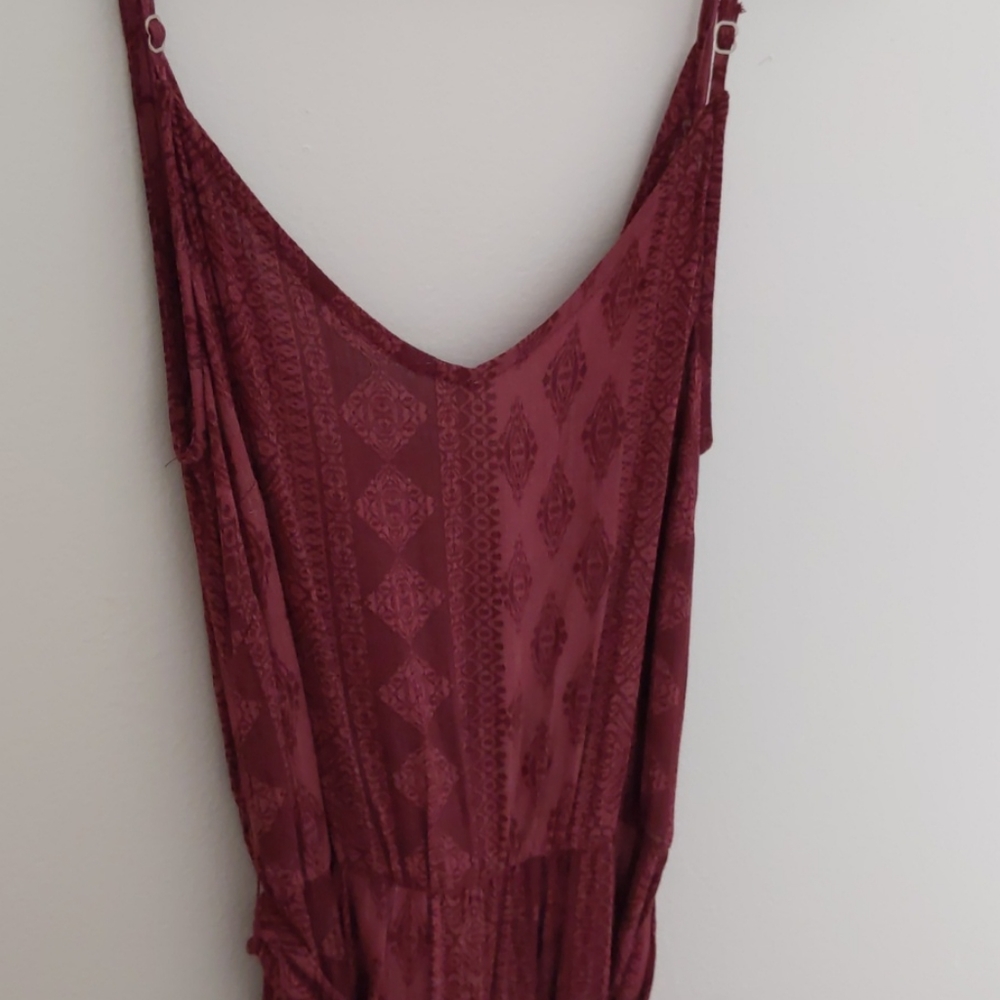 Burgundy Maxi dress